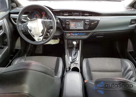 2015 Toyota Corolla L from USA, damaged, VIN 5YFBURHE6FP356968